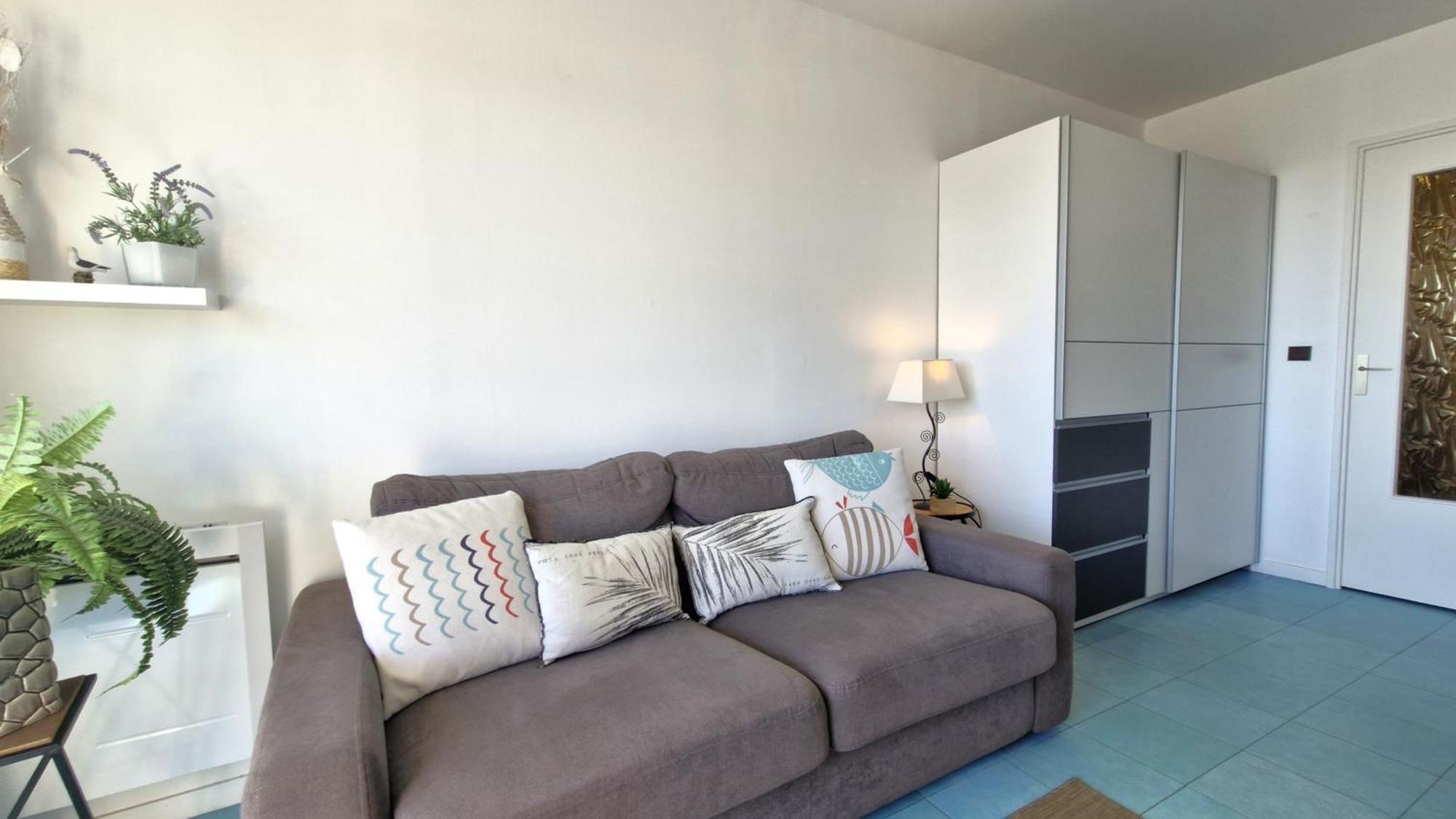 Saint Georges De Didonne - Pleine Vue Mer Pour Ce Studio Cabine Face A La Plage Eksteriør billede